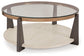 Frazwa Coffee Table with 2 End Tables