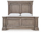 Blairhurst California King Panel Bed with Dresser and Nightstand