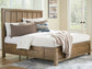 Cabalynn King Panel Bed with Dresser and Nightstand