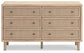 Cielden King Panel Bed with Dresser and Nightstand