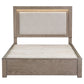 Kenora 56-inch Queen LED Storage Bed Barley Brown