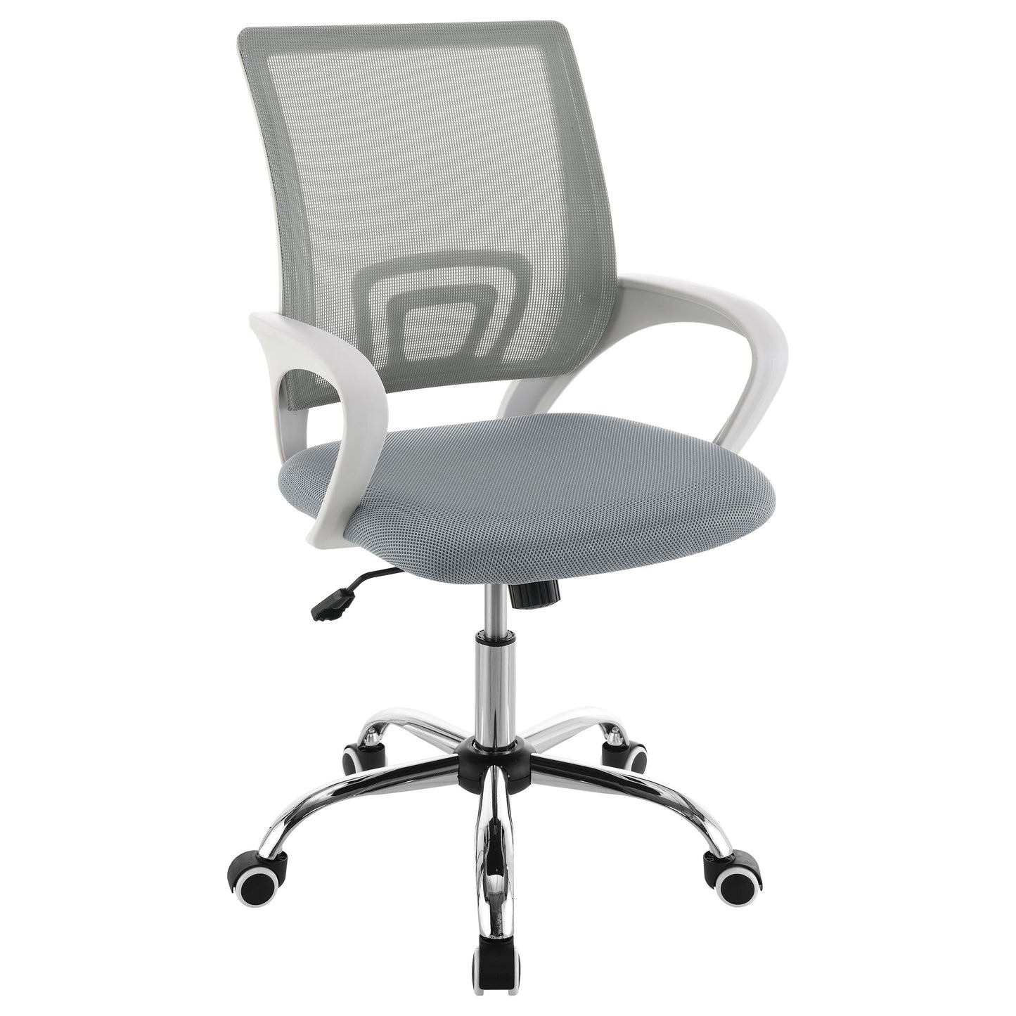 Felton Upholstered Adjustable Home Office Desk Chair Grey