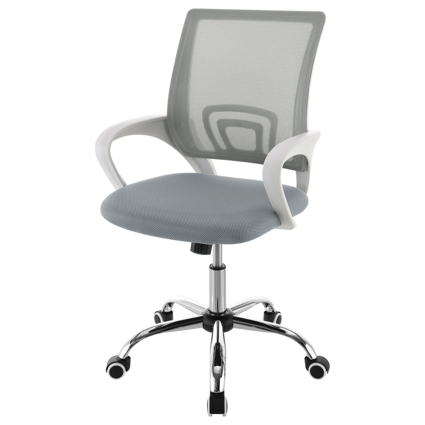 Felton Upholstered Adjustable Home Office Desk Chair Grey