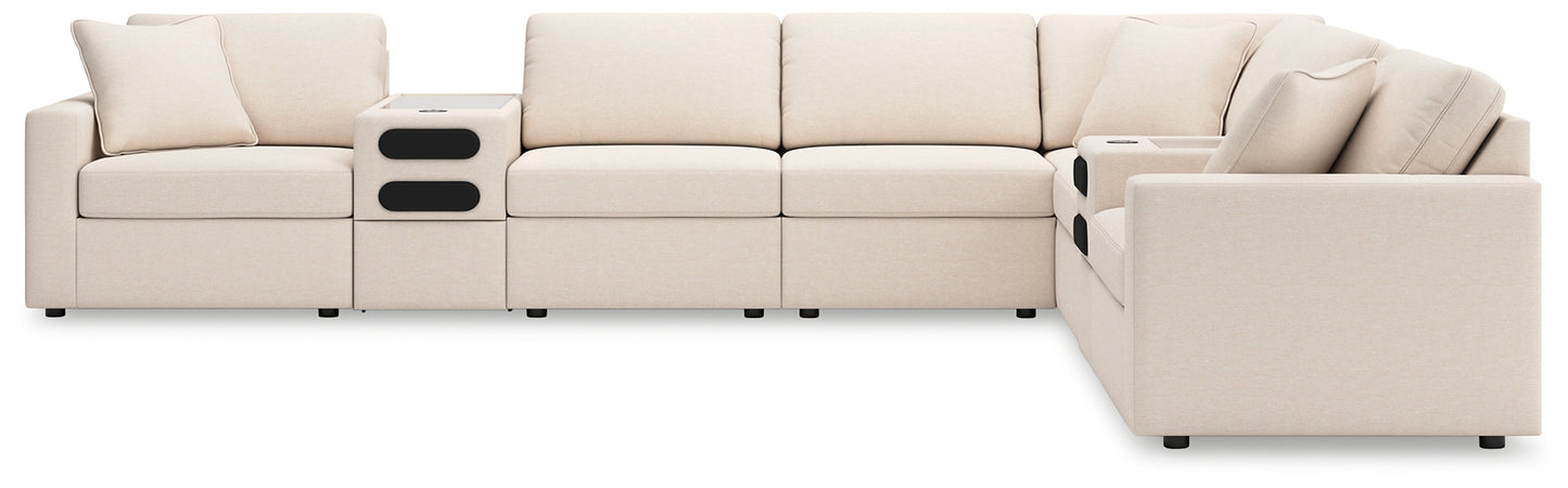 Modmax 8-Piece Sectional with Audio Consoles