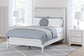 Mollviney Full Panel Bed with 2 Nightstands