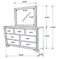 Beaumont 7-drawer Dresser with Mirror Champagne