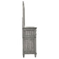 Avenue 8-drawer Dresser with Mirror Weathered Grey