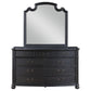 Celina 9-drawer Dresser with Mirror Black