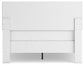 Hallityn Full Panel Headboard with 2 Nightstands