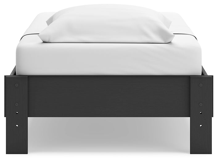 Socalle Twin Platform Bed with Dresser