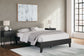 Socalle Queen Platform Bed with Dresser, Chest and 2 Nightstands