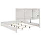 Ives 4-piece Eastern King Bedroom Set White High Gloss