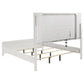 Marmore 64-inch California King Bed LED Headboard White