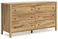 Bermacy Full Panel Headboard with Dresser