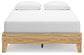 Bermacy Queen Platform Bed with Dresser and 2 Nightstands