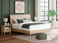 Cielden King Panel Bed with 2 Nightstands