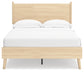 Cabinella Full Platform Panel Bed with Dresser and 2 Nightstands