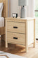 Cabinella Full Platform Panel Bed with Dresser and 2 Nightstands