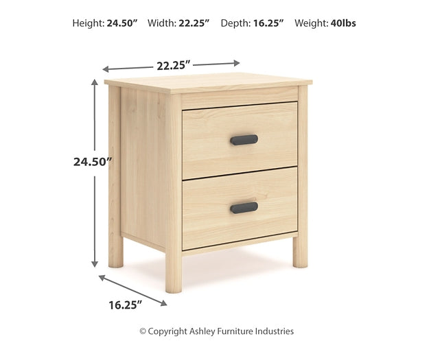 Cabinella Queen Platform Panel Bed with Dresser and Nightstand