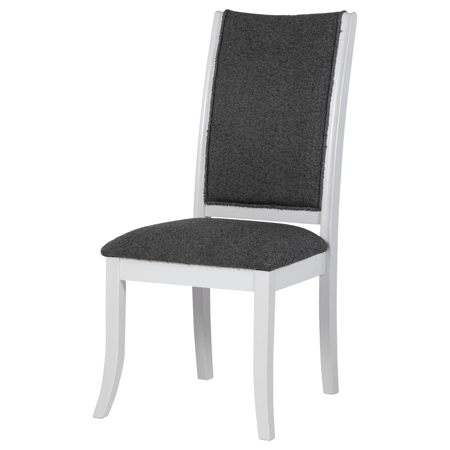 Judd Upholstered Dining Side Chair Pearl White (Set of 2)