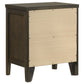 Wilkes 2-drawer Nightstand Bedside Table Dark Cocoa