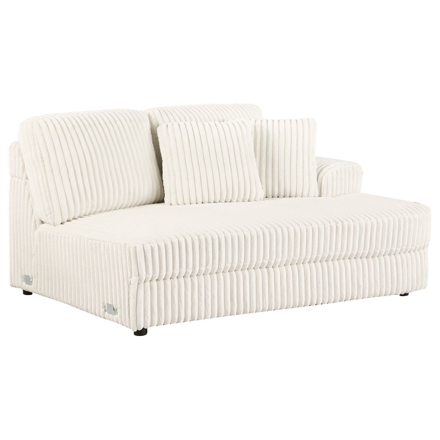 Emberson 4-piece Upholstered Modular Sectional Sofa Ivory