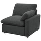 Collins Modular Power Loveseat Dark Grey