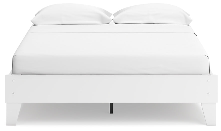 Socalle Queen Platform Bed with Dresser and 2 Nightstands