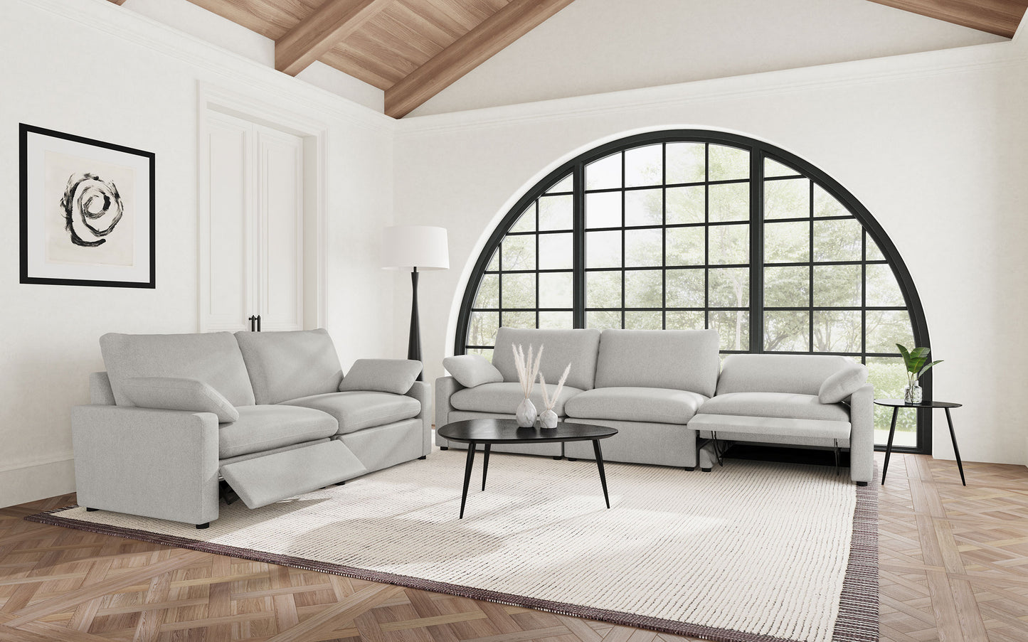 Collins Modular Power Sofa Grey