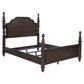 Andover 4-piece California King Bedroom Set Dark Oak