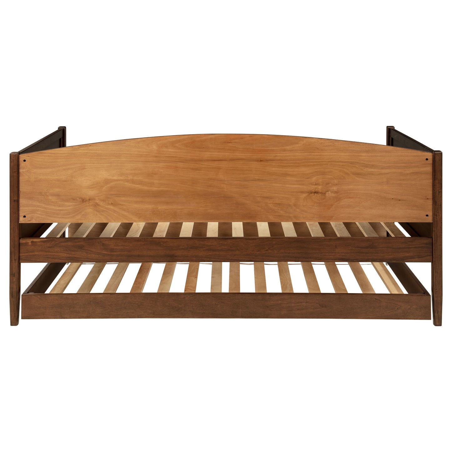 Bozeman Wood Twin Daybed With Trundle Medium Walnut