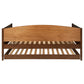 Bozeman Wood Twin Daybed With Trundle Medium Walnut