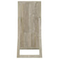 Cadence Tempered Glass Full Length Mirror Grey Washed Oak