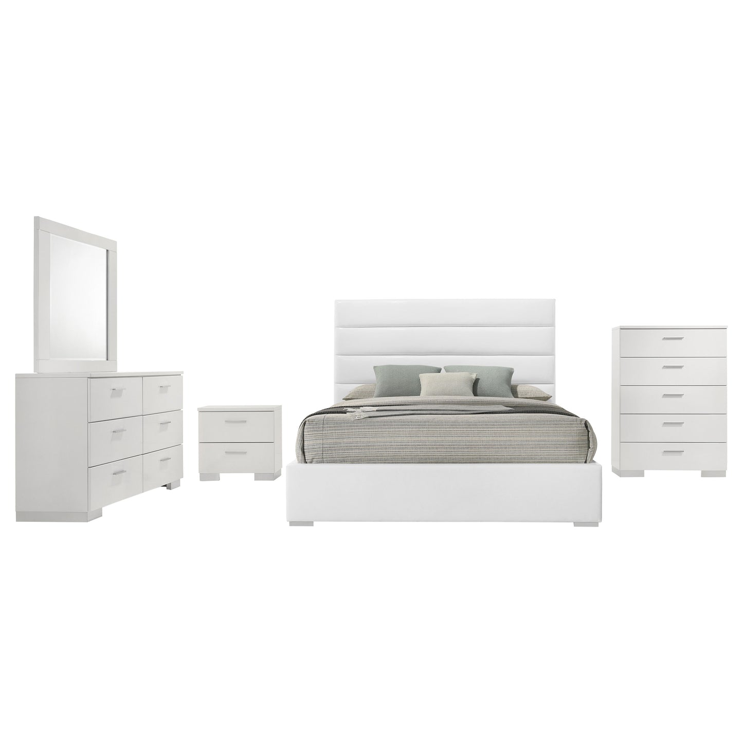 QUEEN BED 5 PC SET