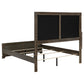 Gran Park 59-inch Eastern King Panel Bed Dark Cocoa