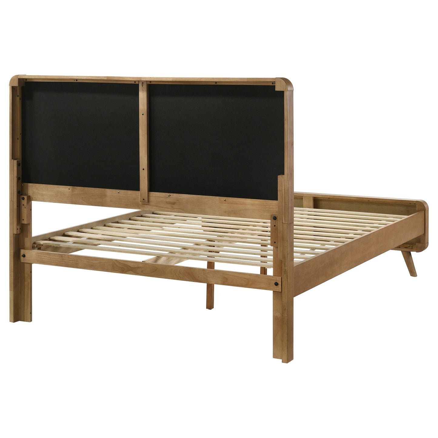 Robyn Wood California King Platform Bed Light Ash