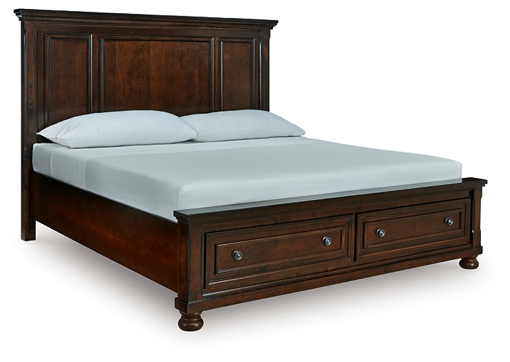 Porter California King Panel Storage Bed