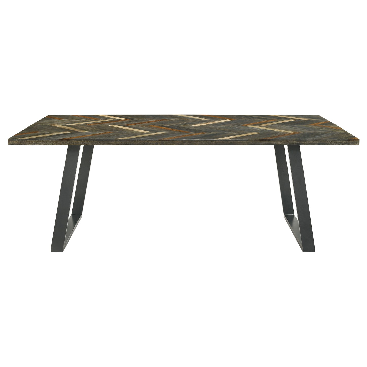 Misty 7-piece Rectangular Dining Set Sheesham and Espresso