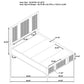 Terrace 4-piece Queen Bedroom Set Ash Brown