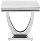 Kerwin 2-piece Rectangular Coffee and End Table Set Chrome