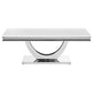 Kerwin 3-piece Rectangular Coffee and End Table Set Chrome