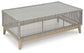 Seton Creek Outdoor Sofa and Loveseat with Coffee Table