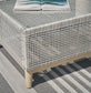 Seton Creek Outdoor Sofa and Loveseat with Coffee Table