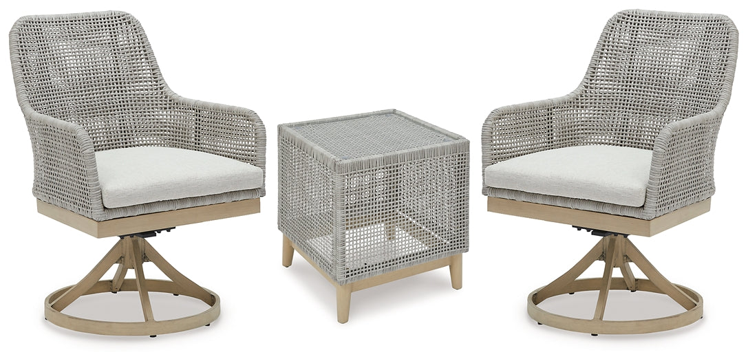Seton Creek 2 Outdoor Chairs with End Table