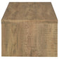 Lynette 2-piece Rectangular Coffee and End Table Set Mango