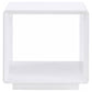 Paseo 2-piece Coffee and End Table Set White High Gloss