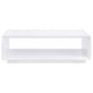 Paseo 3-piece Coffee and End Table Set White High Gloss